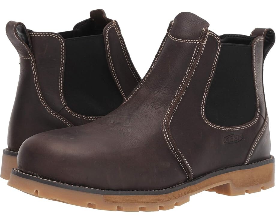 

Ботинки KEEN Utility Seattle Romeo Aluminum Toe, цвет Cascade Brown/Gum