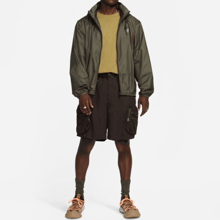 Куртка ACG Oregon Series Reissue Micro Shell, азиатские размеры Nike, зеленый — фото 3