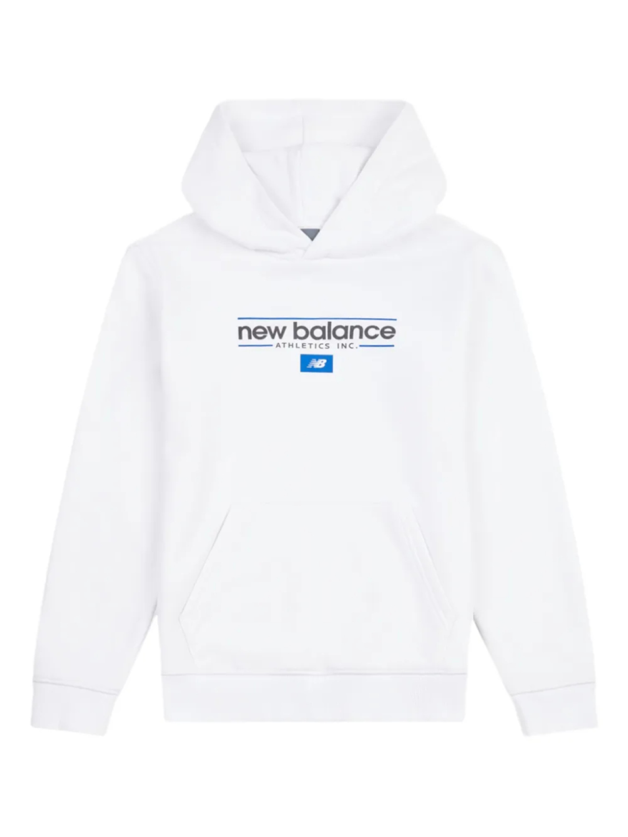 

Толстовка с логотипом New Balance Kids, белый