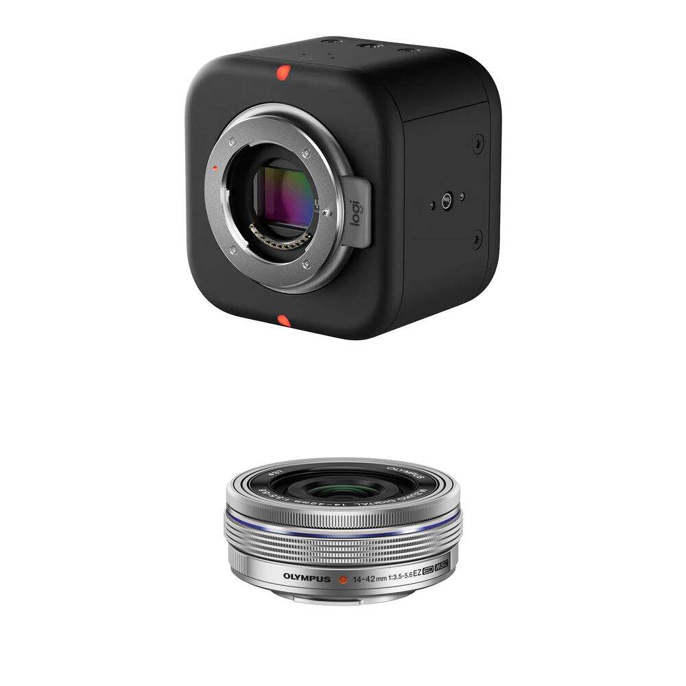 

Камера Mevo Core UHD 4K с объективом Olympus 14-42 мм (серебристая)