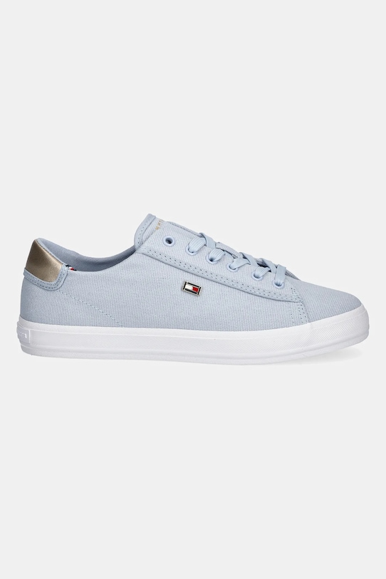 Кроссовки Vulc Canvas на шнурках Tommy Hilfiger, синий — фото 2