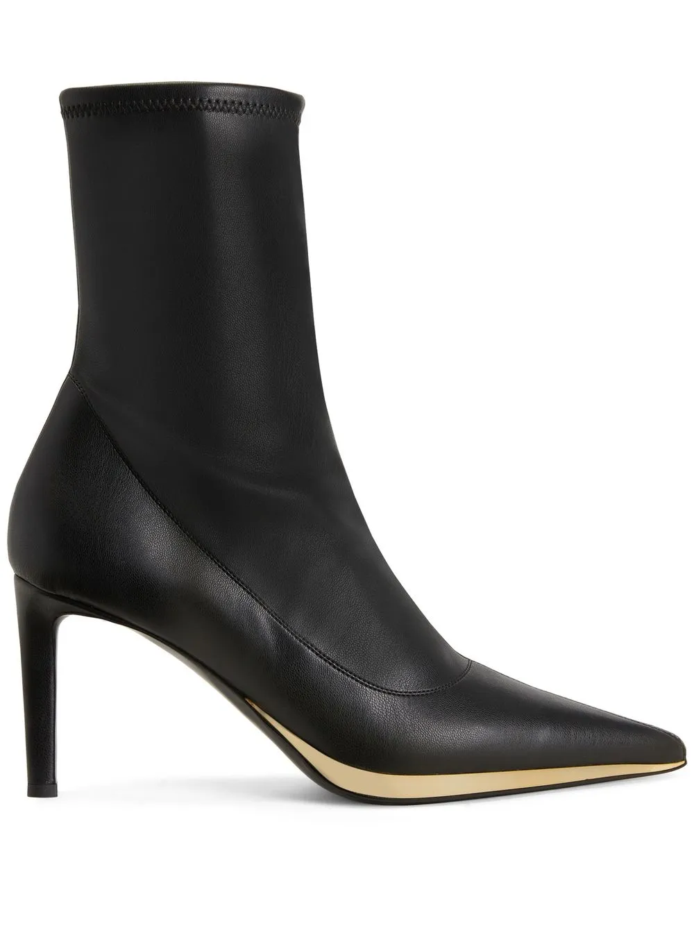 Ботильоны Virgyn Stretch Giuseppe Zanotti, черный