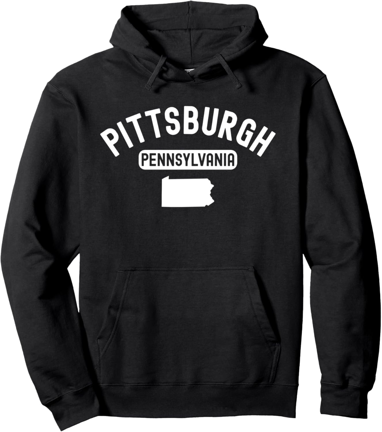 

Толстовка Pittsburgh Pennsylvania Steel Philadelphia City Retro 412 Pennsylvania City Apparel Co, черный
