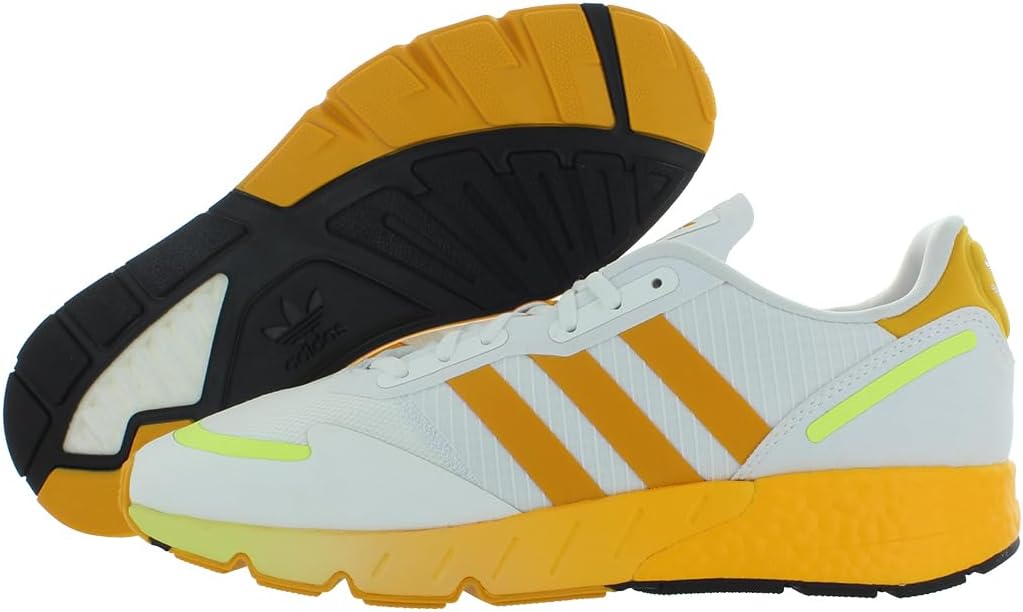 

Мужские кроссовки adidas ZX 1K Boost, белый/желтый/золотой