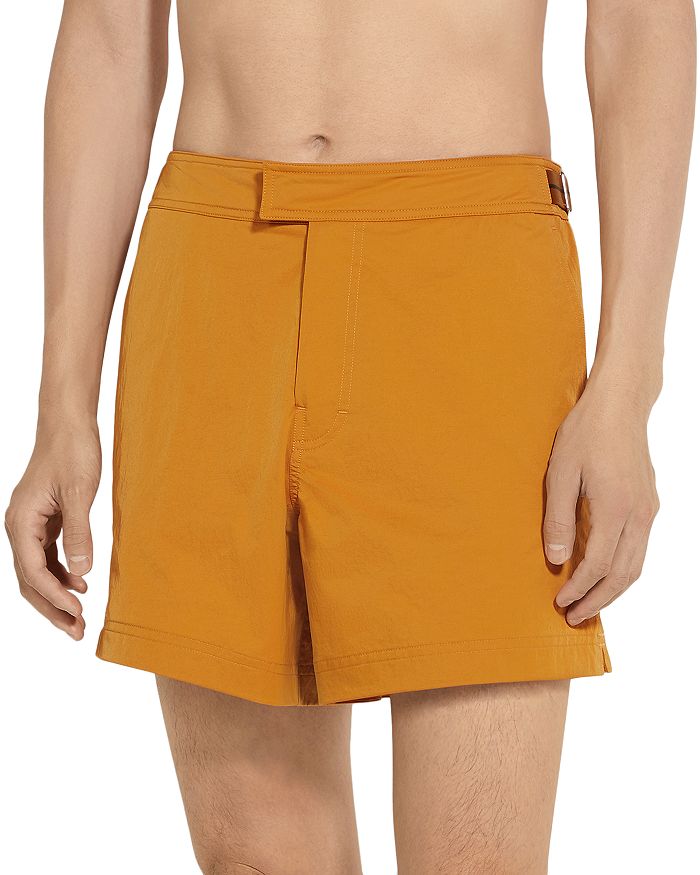 

232 Road Brand Mark Плавки средней длины ZEGNA, оранжевый