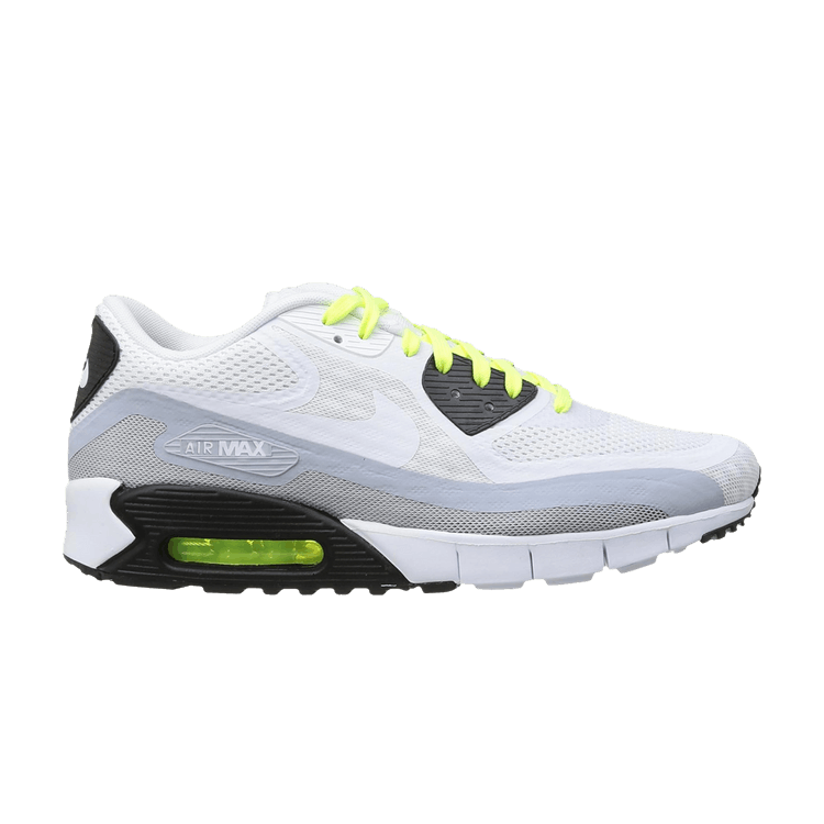 

Кроссовки Nike Air Max 90 Breathe 'White Silver Volt', белый