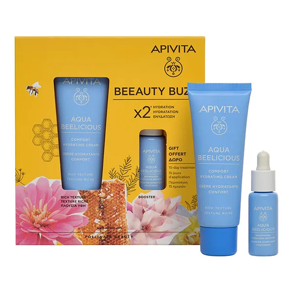 

Комфорт увлажнения и свежести Pack Aqua Belicious Apivita, 1 UD