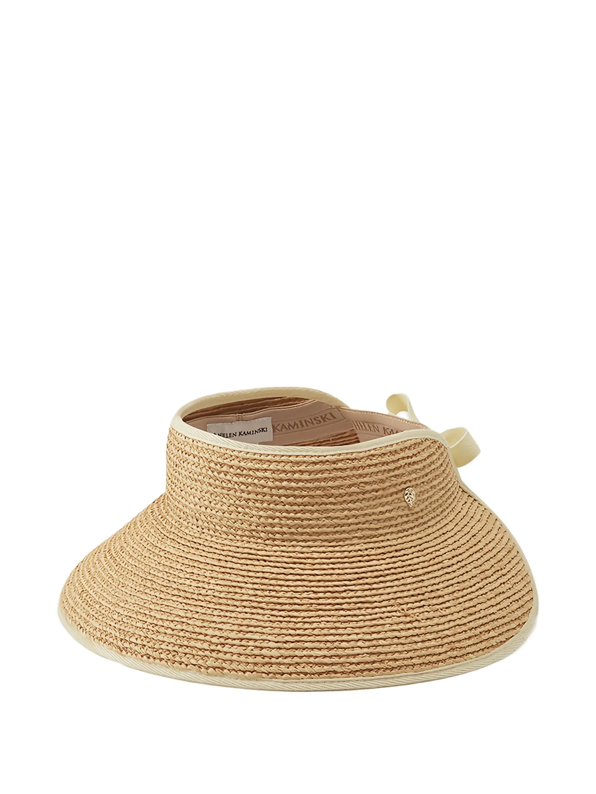 

Соломенный козырек Mita Helen Kaminski, бежевый