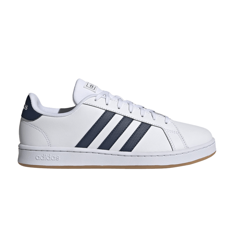 

Кроссовки adidas Grand Court 'White Crew Navy Gum', белый