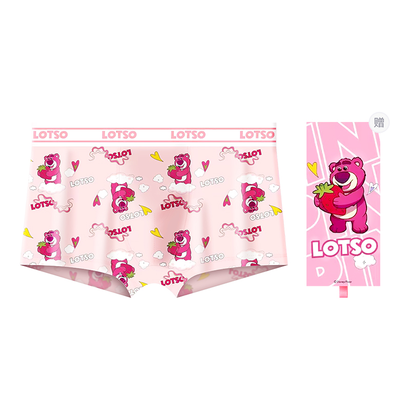 

Мужские трусы-боксеры Disney, Dsn008-1# Strawberry Bear Lotso Single Gift Box Set