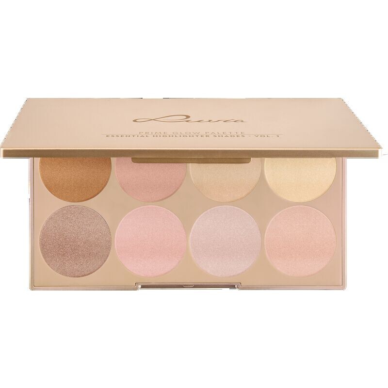Палитра Prime Glow — основные оттенки хайлайтеров, том 1 Luvia Cosmetics, 214 g — фото 2
