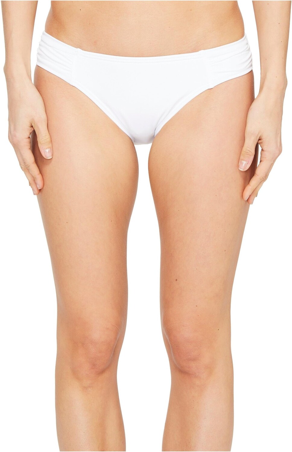 

Плавки Tommy Bahama Pearl Side-Shirred Hipster Bikini Bottom, белый