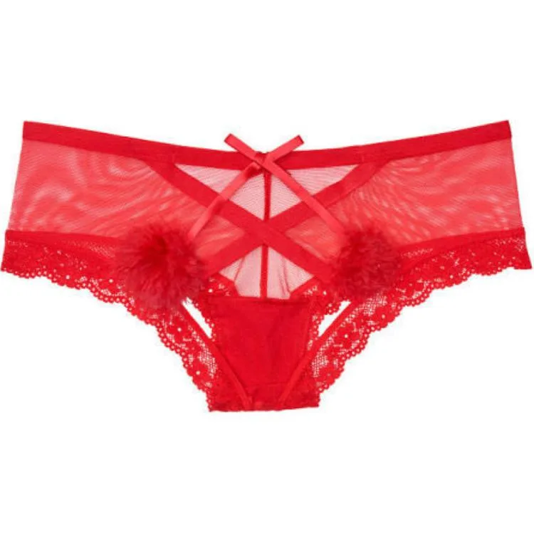 Victoria's Secret Женские трусы 1 шт красные