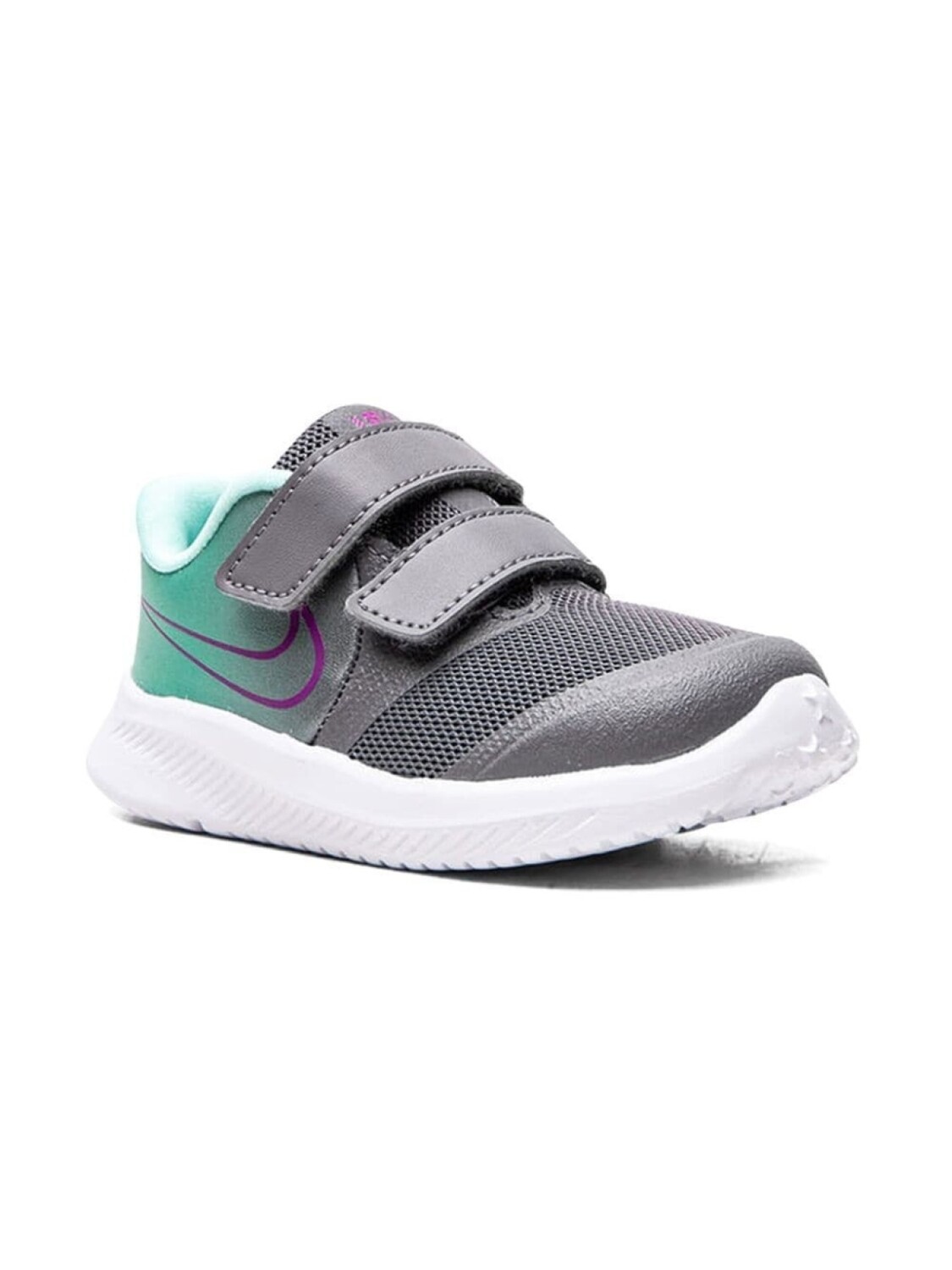 

Кроссовки Star Runner 2 на липучках Nike Kids, серый