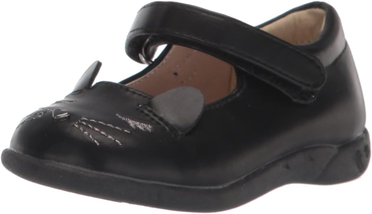 

Детская обувь The Children'S Place для девочек и малышей, закрытые туфли Maryjane, черный