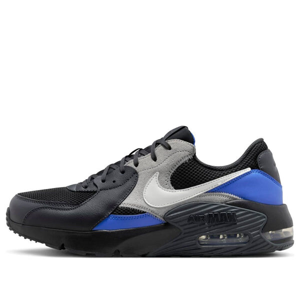 

Кроссовки air max excee 'dark smoke grey black racer blue' Nike, серый