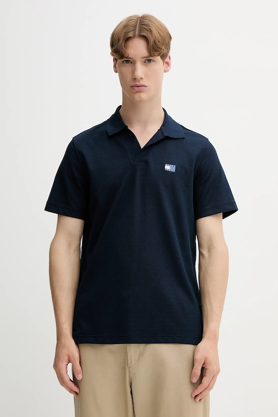 

Поло Tommy Jeans, темно-синий