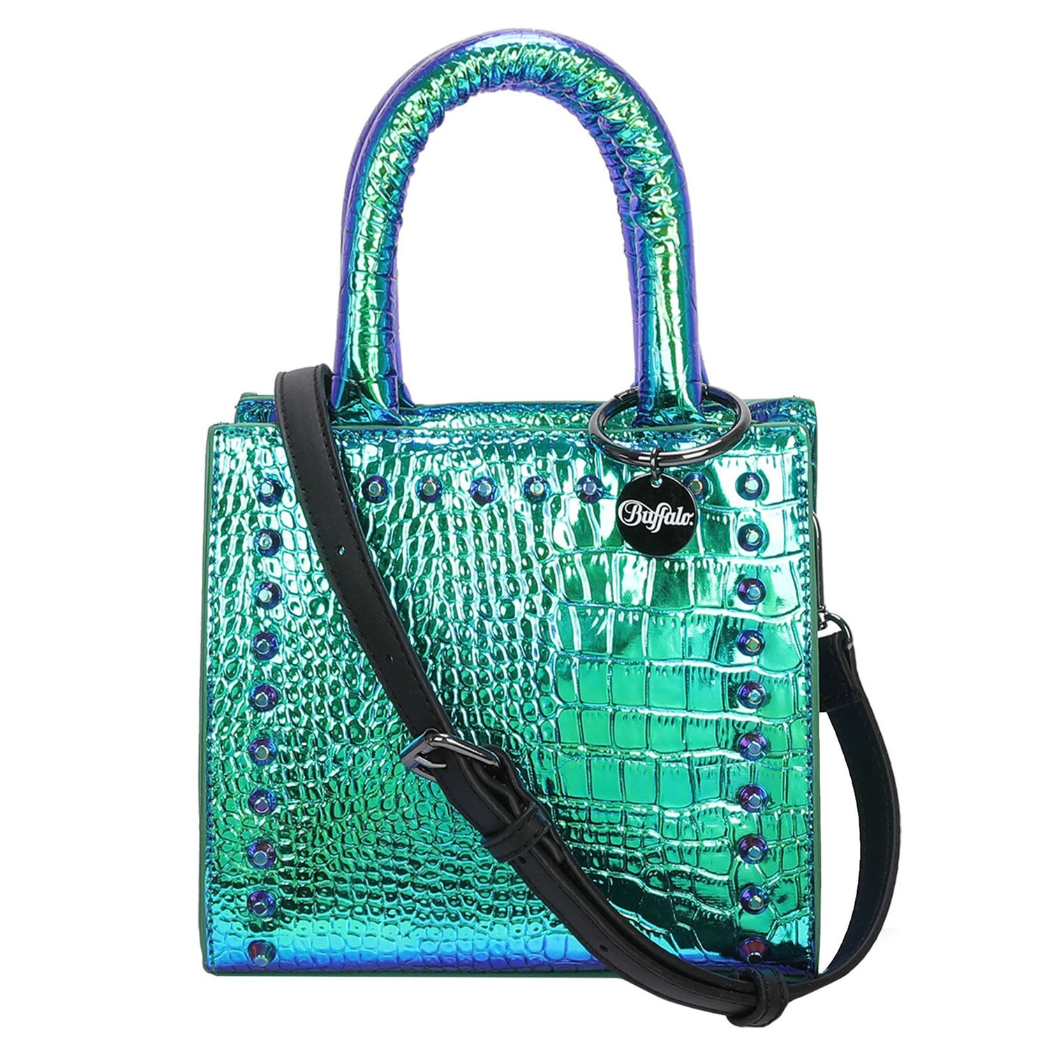 

Сумка Buffalo Boxy12 Mini Bag Handtasche 17.5 cm, цвет hypo snake