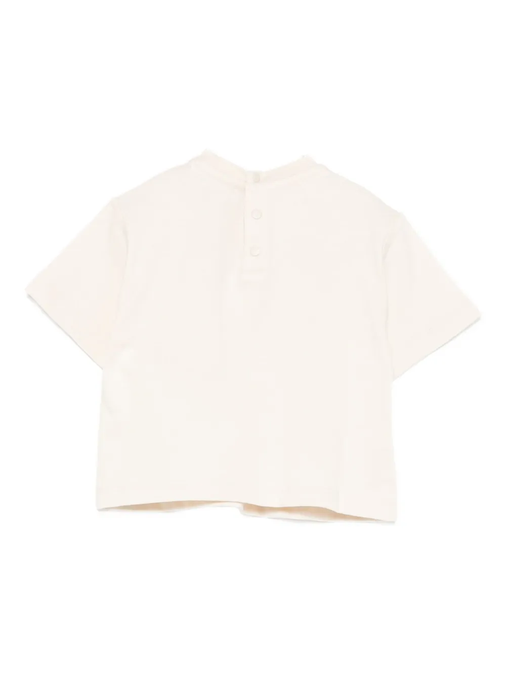 Футболка с логотипом Emporio Armani Kids, нейтральный — фото 2