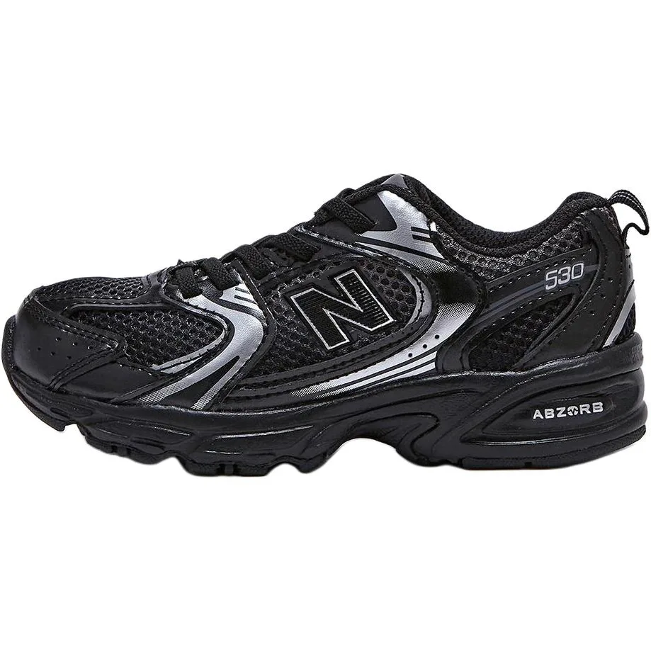 New Balance NB 530 Abrasion Resistant Low top детские кроссовки для бега Black