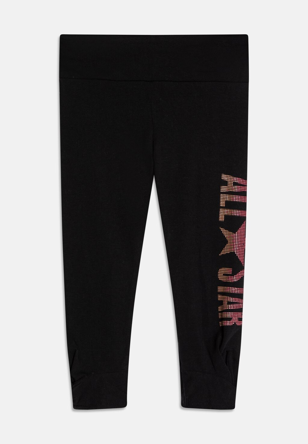 

Леггинсы HOODED TOP & TWIST SET Converse, цвет black