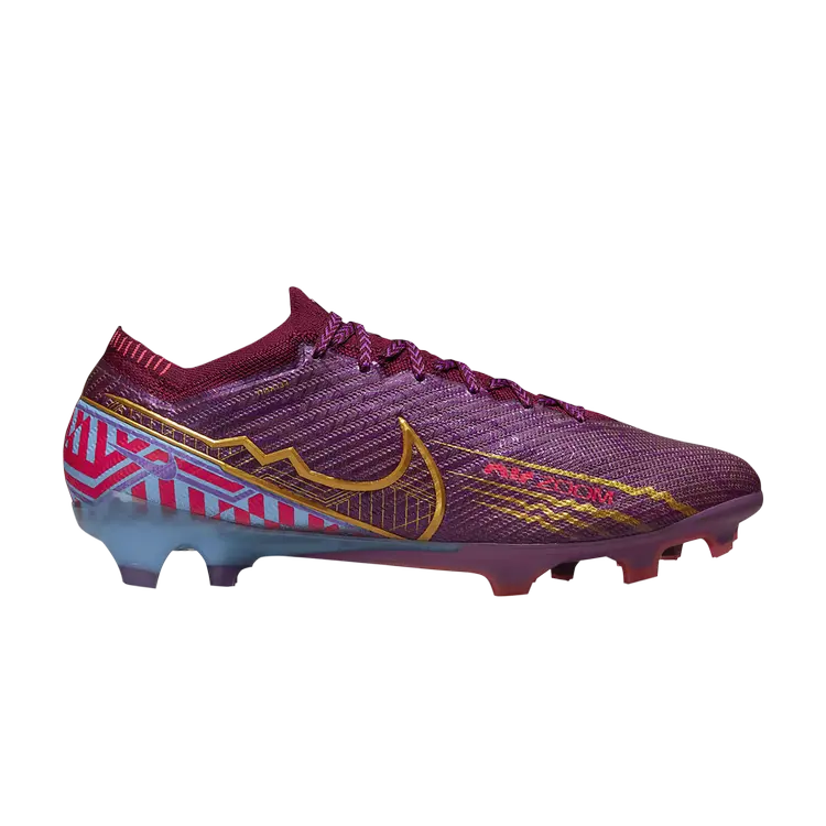 

Кроссовки Nike Kylian Mbappé x Zoom Mercurial Vapor 15 Elite FG, фиолетовый, Фиолетовый;коричневый, Кроссовки Nike Kylian Mbappé x Zoom Mercurial Vapor 15 Elite FG, фиолетовый