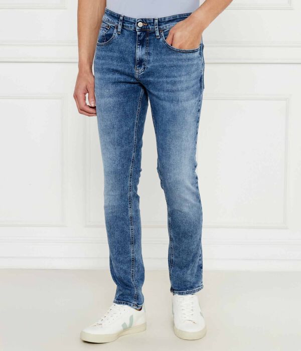 

Джинсы скантон Slim fit Tommy Jeans, синий