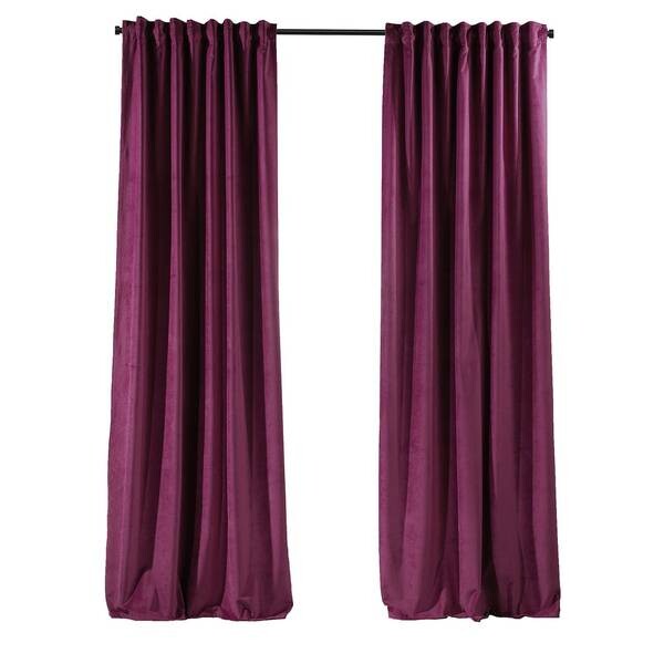 

Бархатная штора Puude Home Design 140475, 25x1x140 см цвет akazie dekor
