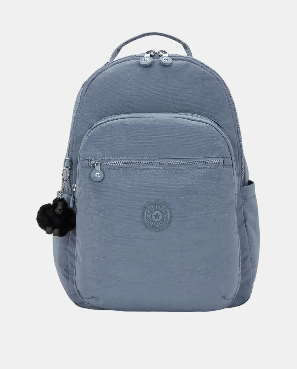 

Большой рюкзак с отделением для ноутбука Kipling, синий