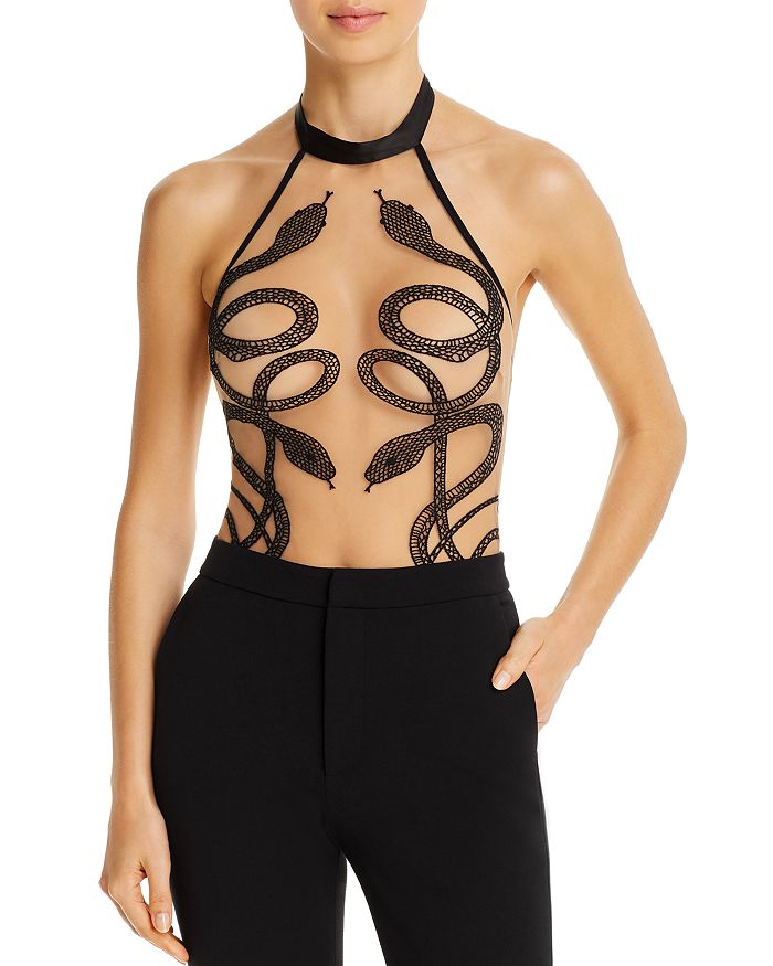 

Thistle & Spire Medusa Snake Bodysuit Thistle and Spire, черный