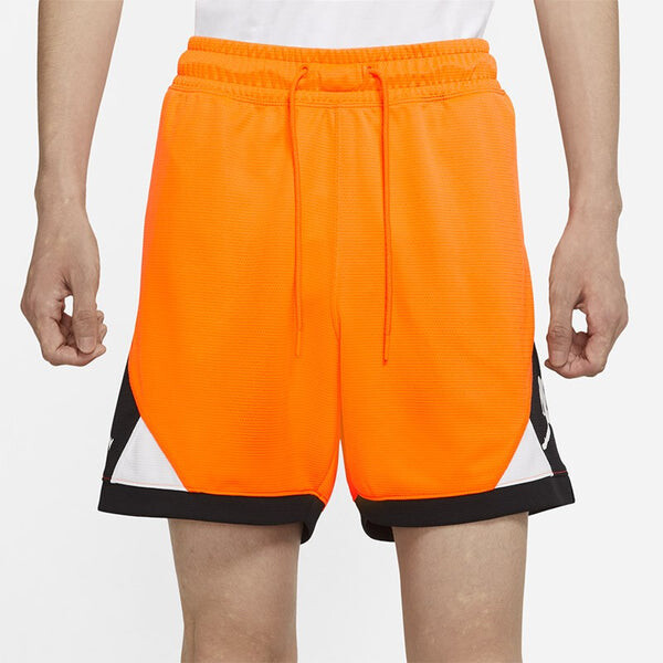 Шорты Air Jordan Dri-FIT Basketball Sports Training Splicing Shorts Orange, оранжевый — фото 4