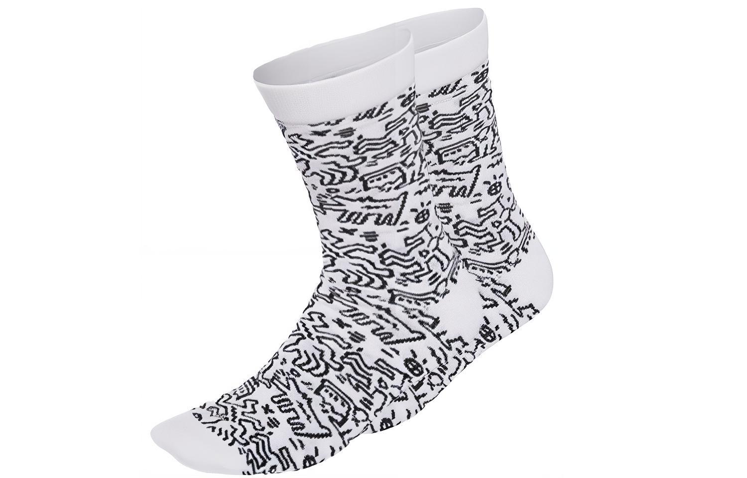 X X KAISI · HALIN LIANMING Носки до середины икры унисекс 1 пара белый Adidas Neo — фото 2