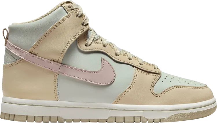 

Кроссовки Wmns Dunk High 'Sand Drift Pink Oxford', загар