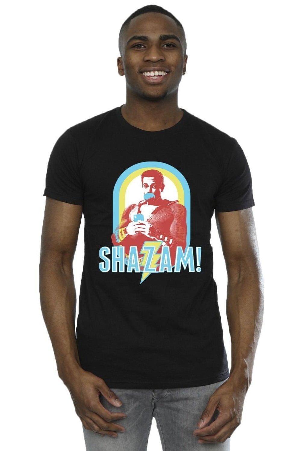 

Футболка в рамке Shazam Buble Gum DC Comics, черный