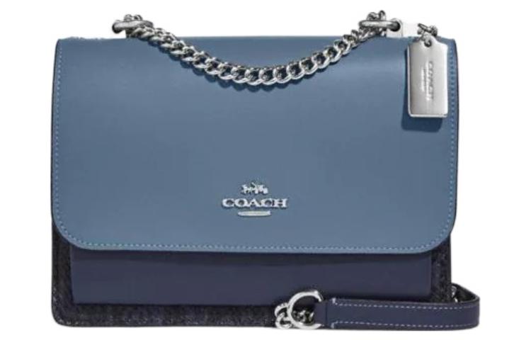 

Сумка через плечо Klare из коровьей кожи и овчины Coach Women's Indigo