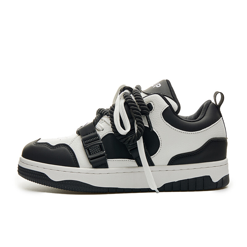 

Кроссовки AiJP Skateboarding Shoes Unisex Low-top, белый/черный