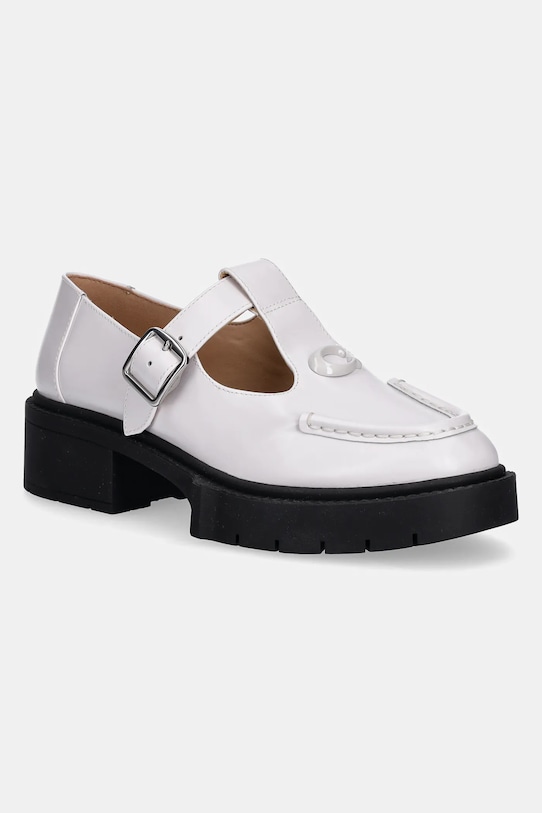 Кожаные мокасины Liv Coach, белый