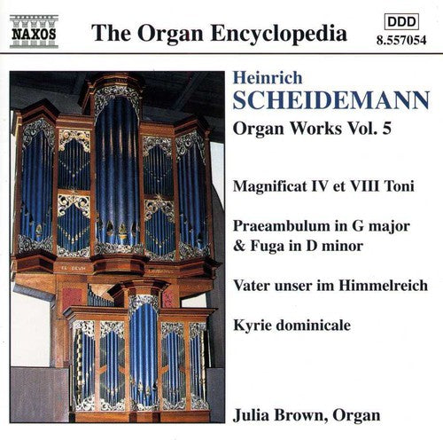 

CD диск Scheidemann / Brown, J: Organ Works 5