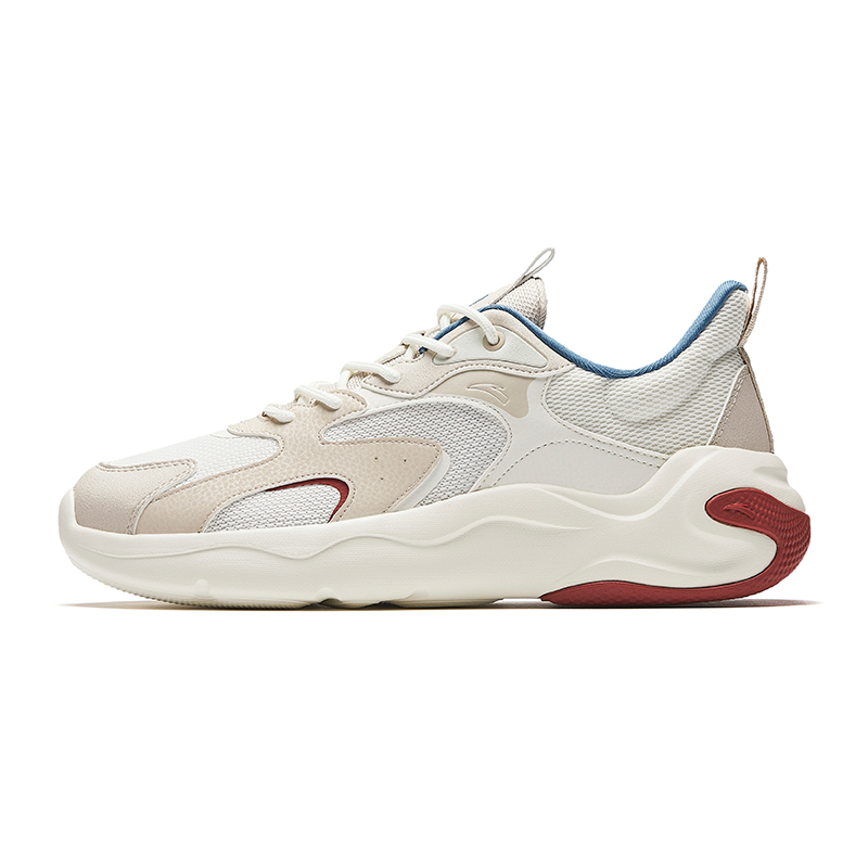 

CHAOJIANTA Кроссовки Anti-Slip Wear-Resistant Low-Top Chunky Sneakers Men's White Beige