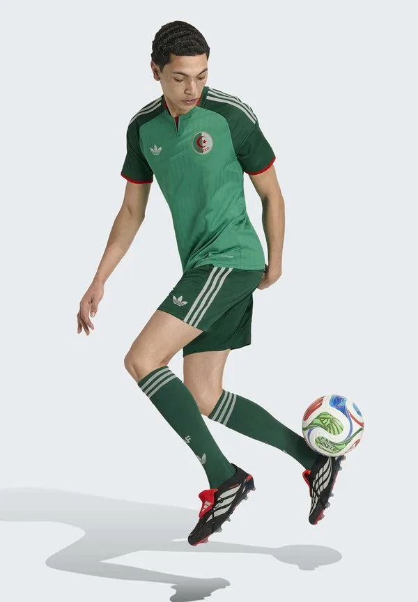 Adidas performance algeria 26 away shorts спортивные шорты Adidas Performance, Team Dark Green — фото 2