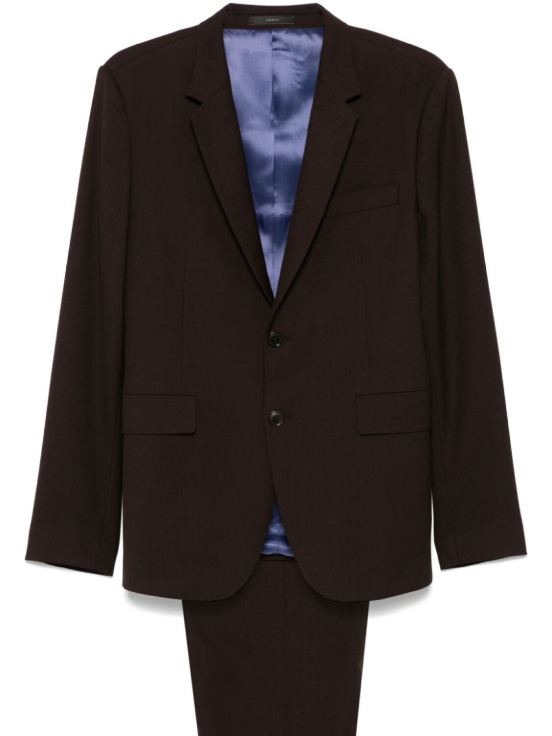 

Однобортный костюм Paul Smith, коричневый