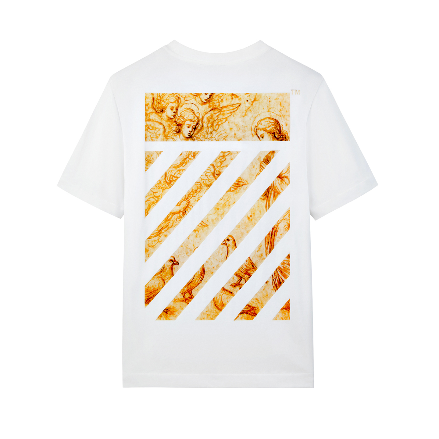 OFF-WHITE Футболка OFF WHITE Unisex Crew Neck Moderate Heavyweight — фото 2