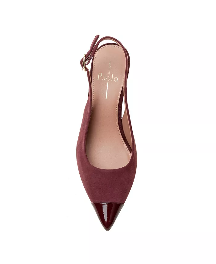 Туфли NIYKA | Mini Captoe Slingback Pumps Linea Paolo, фиолетовый — фото 2
