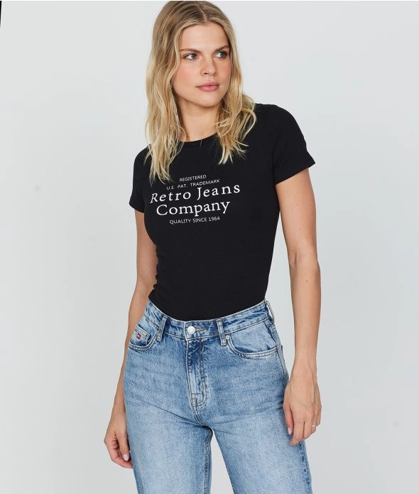 

Футболка Nylah Retro Jeans, черный