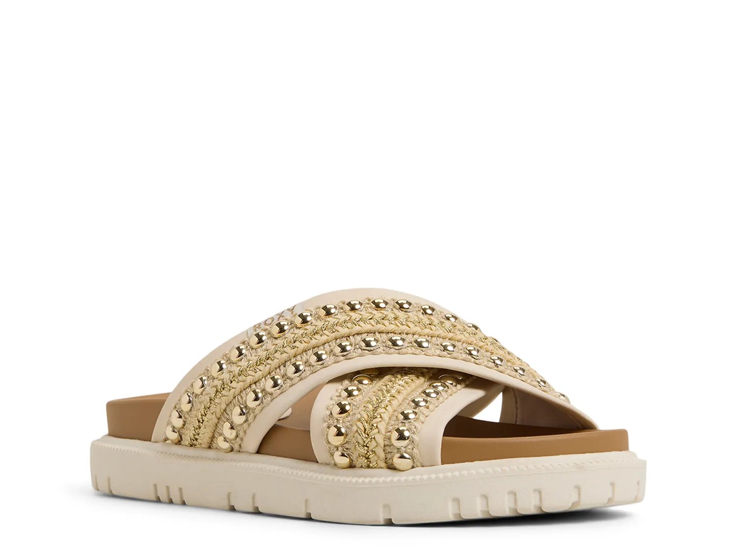 Сандалии Roxy Capri Sandal, бежевый/золотой