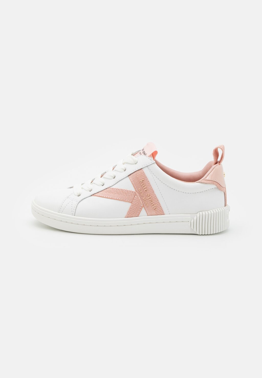 

Низкие кроссовки SIGNATURE kate spade new york, настоящий белый/розовый