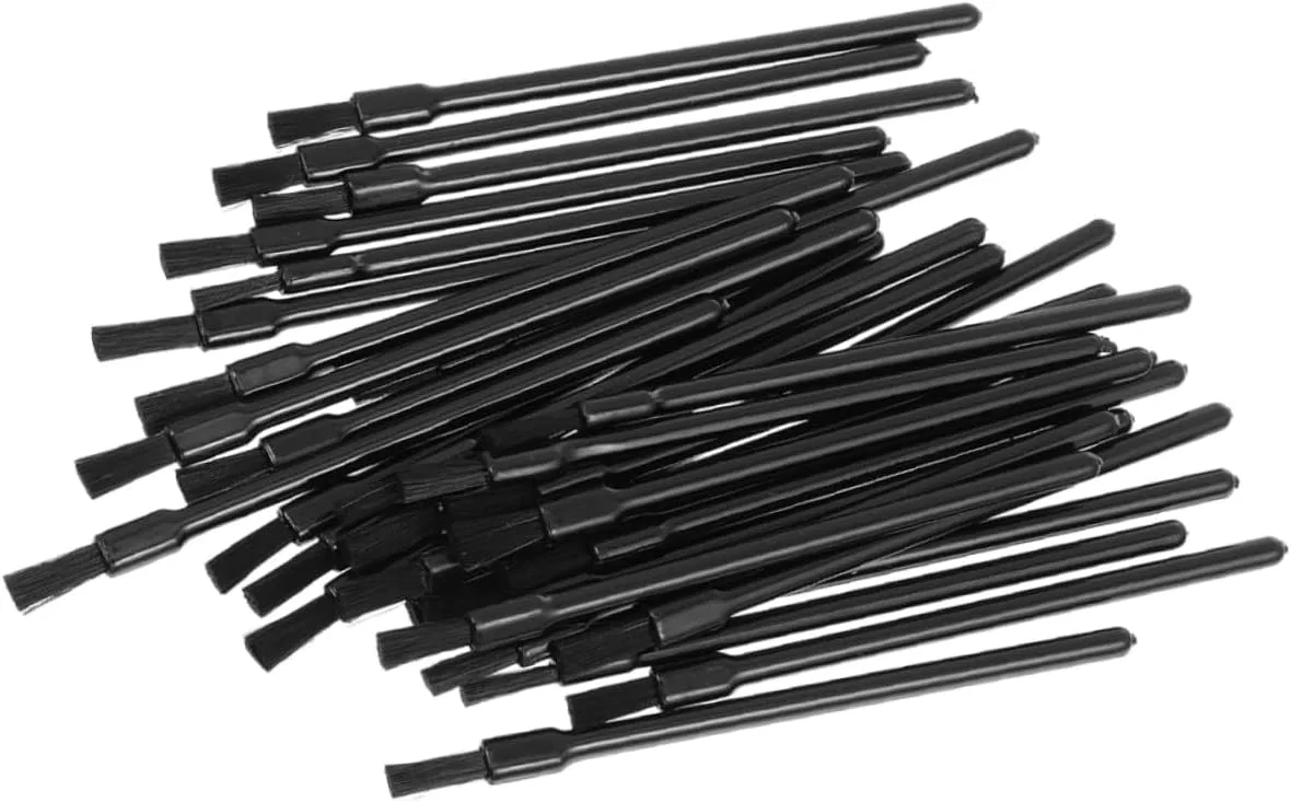 Набор кистей для губ Nylon Lip Brush Set VINTORKY 200 шт 8.4x0.5 см