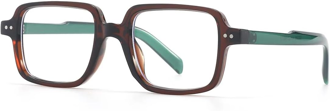 

Ретро-модные панк-солнцезащитные очки для женщин и мужчин, классические винтажные, с защитой от УФ-излучения UV400, для использования на открытом воздухе VFDHN, Brown Clear