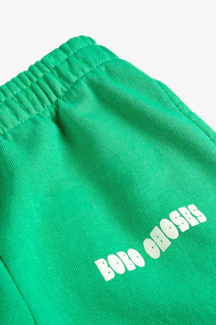 Спортивные штаны детские из органического хлопка Modern Bobo Choses, зеленый — фото 3