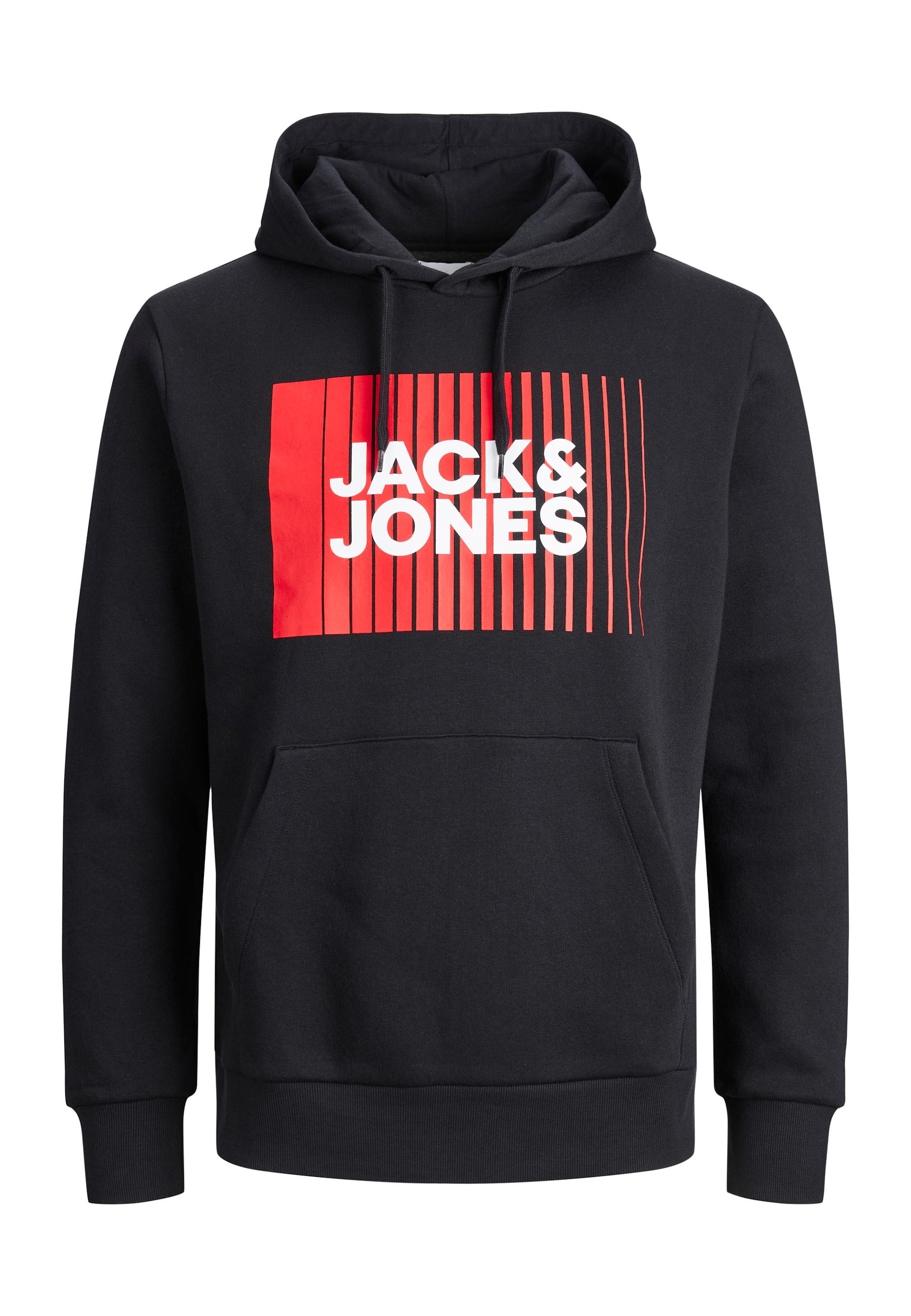 

Толстовка Jack & Jones Hoodie 'Corp Logo', черный